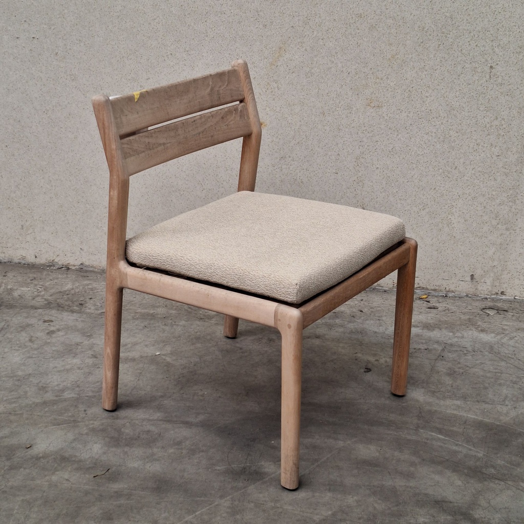 Jack outdoor dining chair cushion (Natural)
