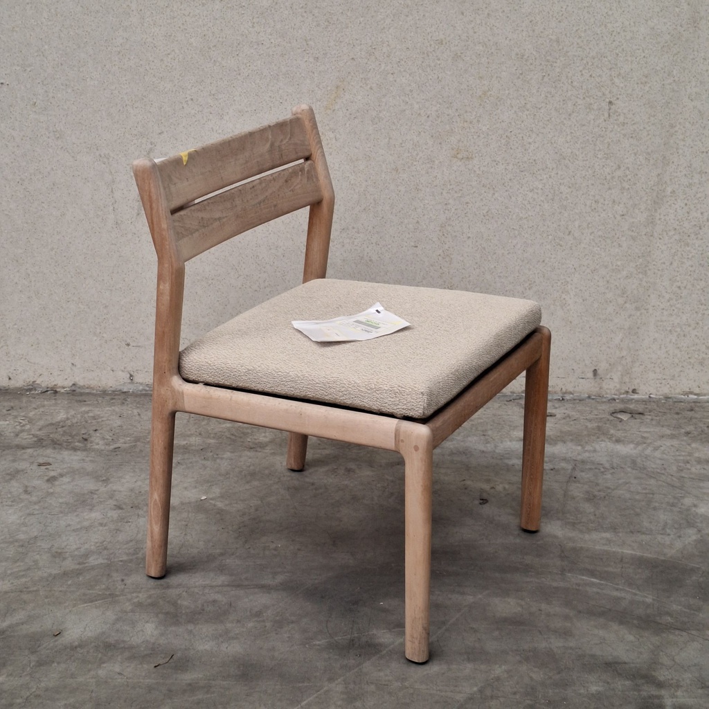 Jack outdoor dining chair cushion (Natural)