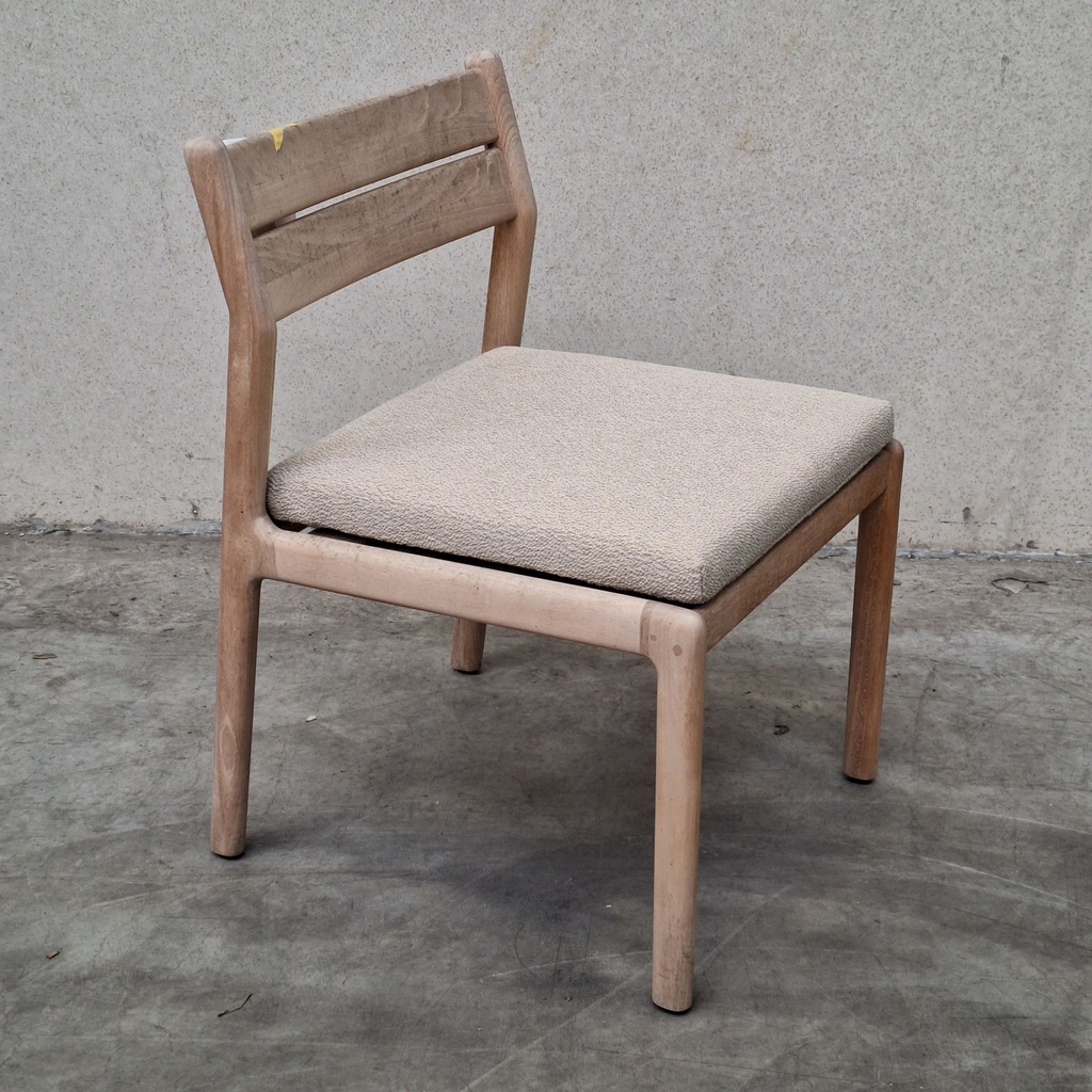 Jack outdoor dining chair cushion (Natural)