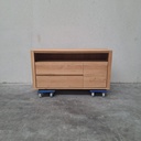 Oak Shadow chest of drawers