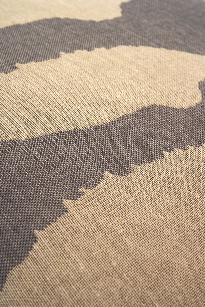 Layered Dots cushion - square