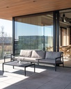 Jack outdoor 3-seater sofa with cushion TEMPLATE