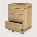 Dressing unit on wheels - 3 drawers TEMPLATE