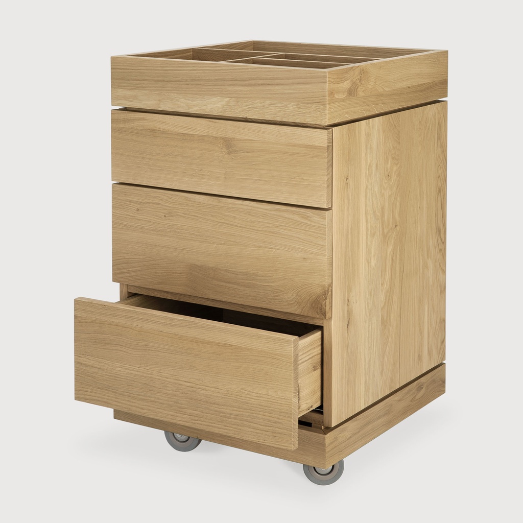 Dressing unit on wheels - 3 drawers TEMPLATE