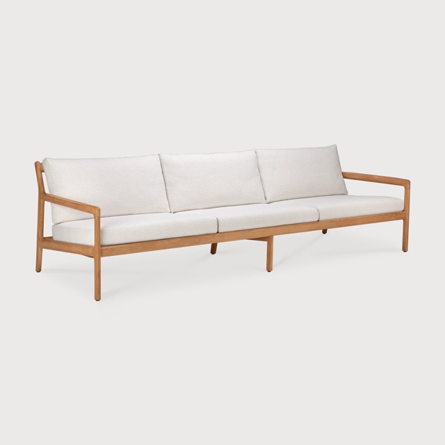 Jack outdoor sofa cushion set (Natural) TEMPLATE