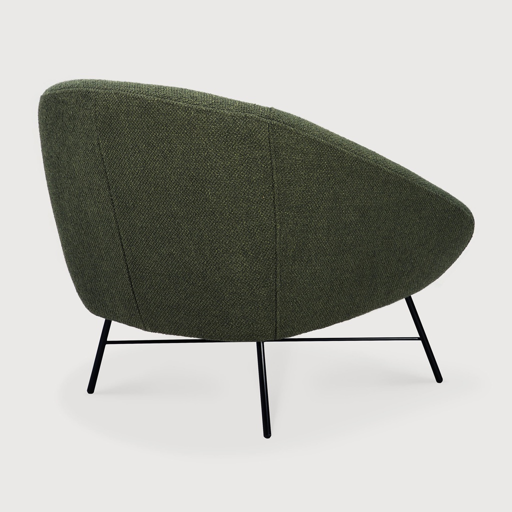 Barrow lounge chair (pine green fabric)