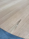 Bok round extendable dining table