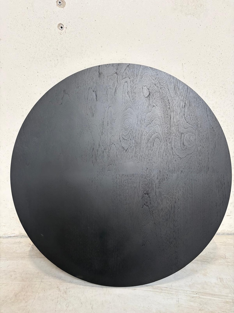 Laja round table top - black - 80cm