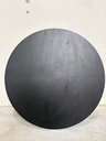 Laja round table top - black - 80cm