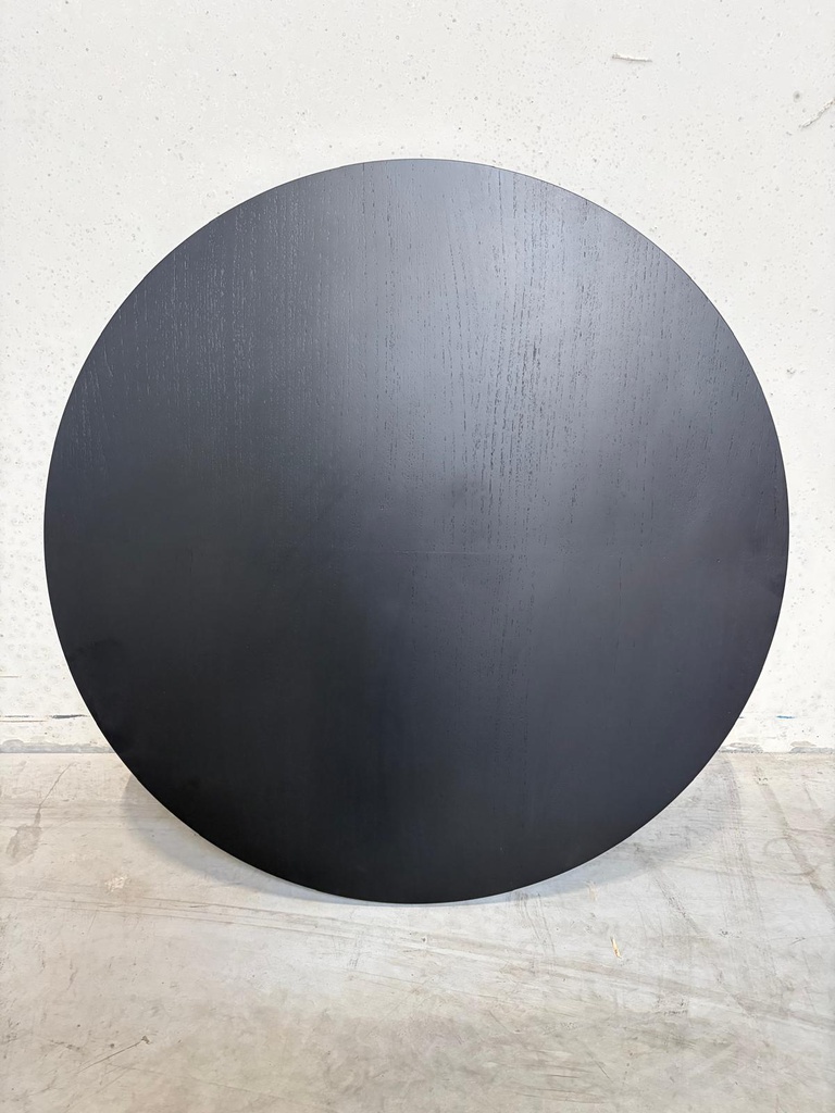 Laja round table top - black - 80cm
