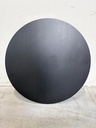 Laja round table top - black - 80cm