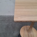 Torsion dining table
