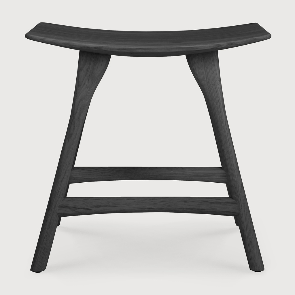 Oak Osso black stool