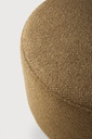 Barrow pouf low - Ginger