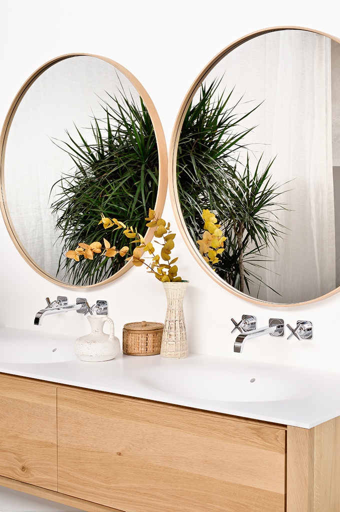 Layers wall mirror