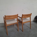 Jack outdoor dining chair with cushion (Set of 2)