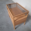 Spindle bedside table