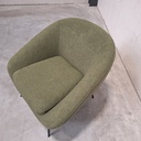 Barrow lounge chair (pine green fabric)