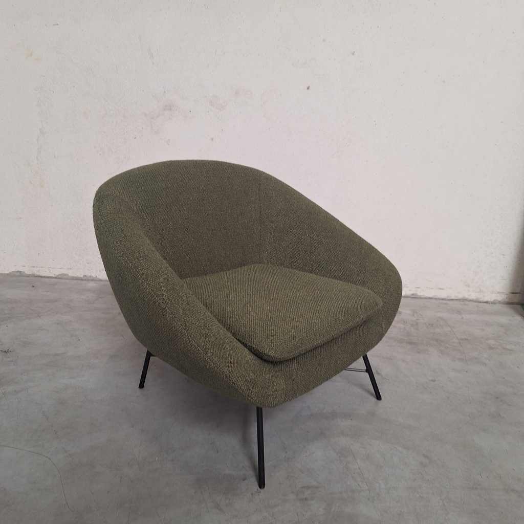 Barrow lounge chair (pine green fabric)