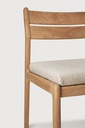 Jack outdoor dining chair cushion (Natural) TEMPLATE