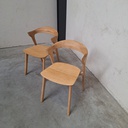Set of 2 Bok dining chairs