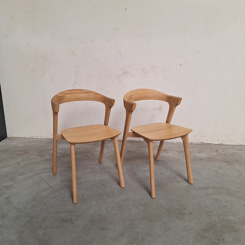 Set of 2 Bok dining chairs