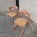 Set of 2 Bok dining chairs