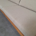 Jack outdoor 2-seater sofa with cushion (Natural)
