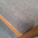 Jack outdoor lounge chair with cushion (Mocha)