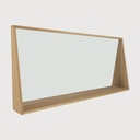 Oak Qualitime bathroom mirror 140/17/70