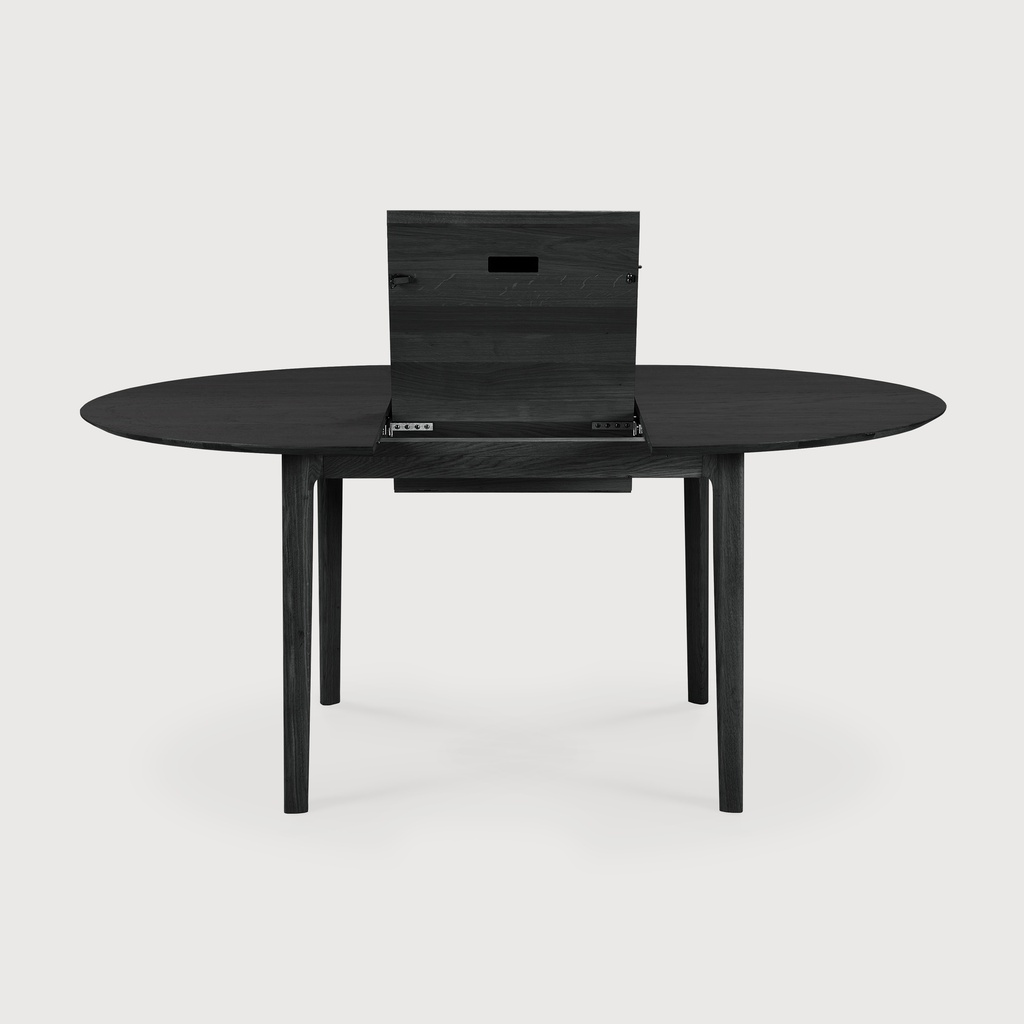 Bok round extendable dining table