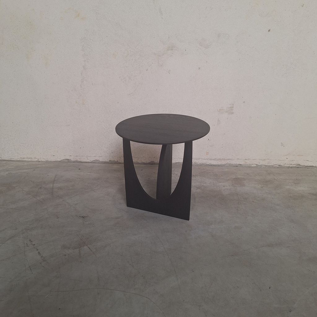 Geometric side table