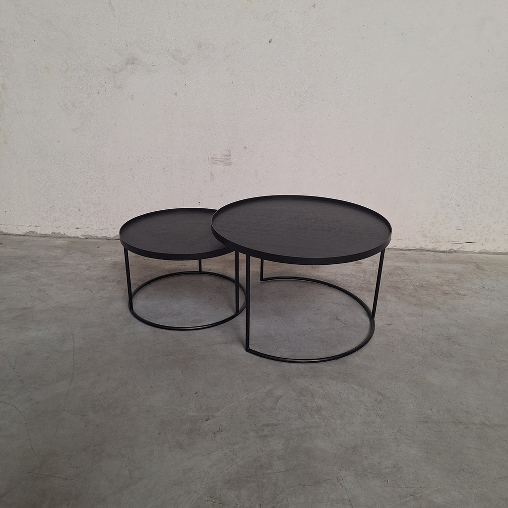 Tray coffee table set
