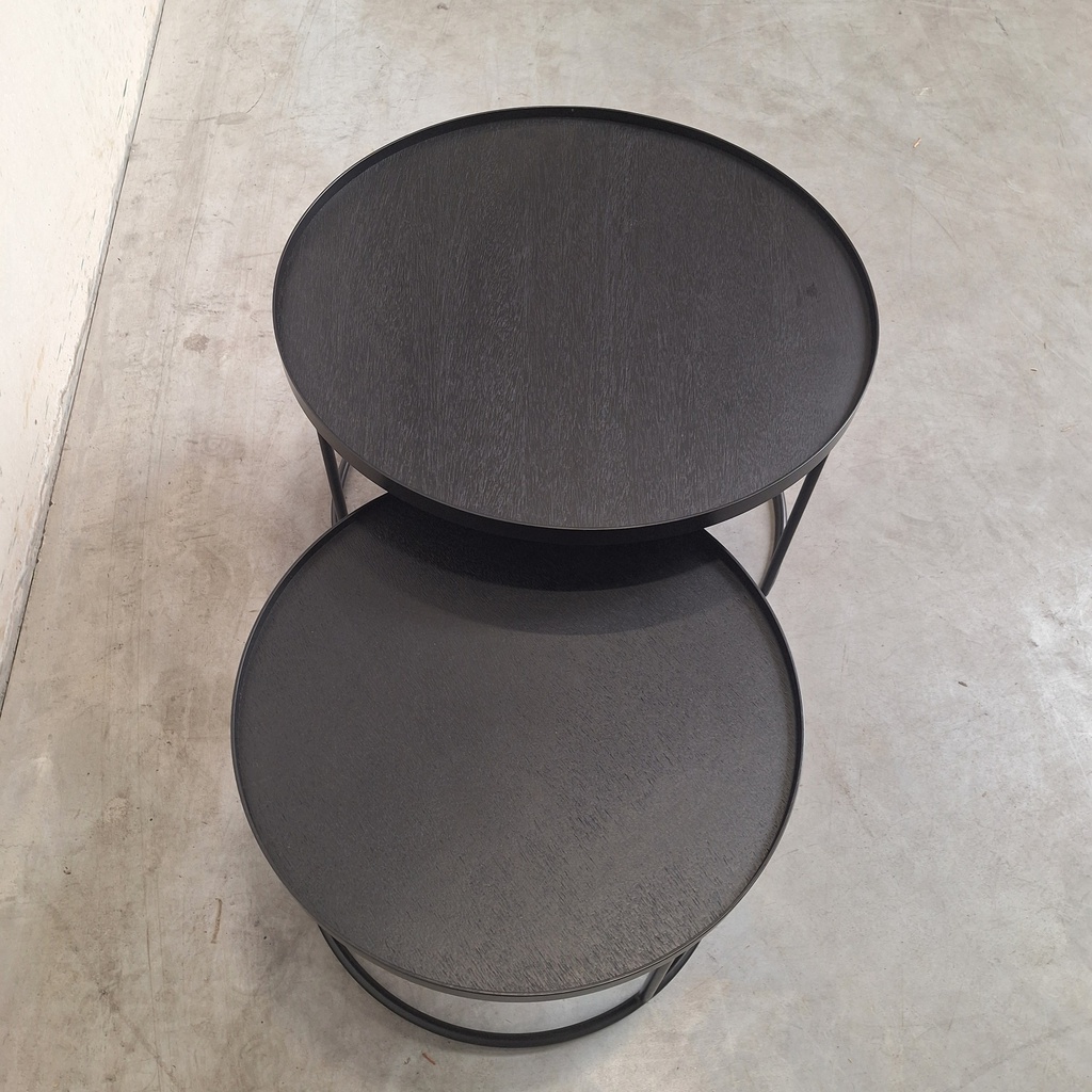 Tray coffee table set