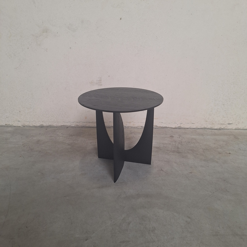 Geometric side table