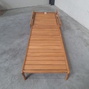 Jack outdoor adjustable lounger frame