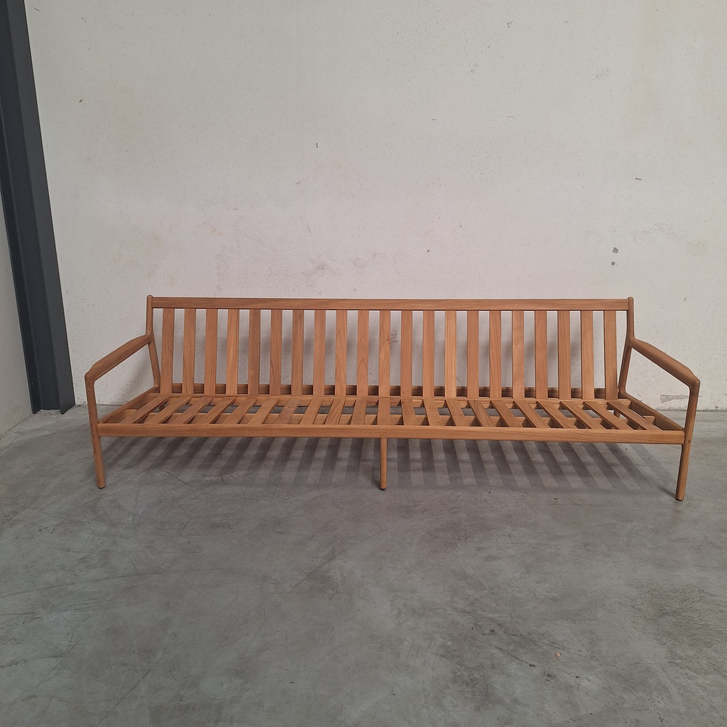 Jack outdoor 3-seater sofa frame
