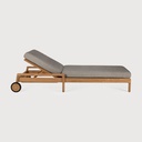 Jack outdoor adjustable lounger (Mocha)TEMPLATE