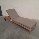 Jack outdoor adjustable lounger (Mocha)