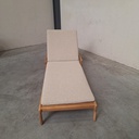Jack outdoor adjustable lounger (Natural)