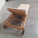 Jack outdoor adjustable lounger
