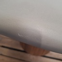 Roller Max outdoor dining table - 125cm