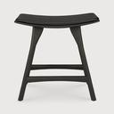 Osso stool (black leather) TEMPLATE