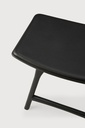 Osso stool (black leather) TEMPLATE