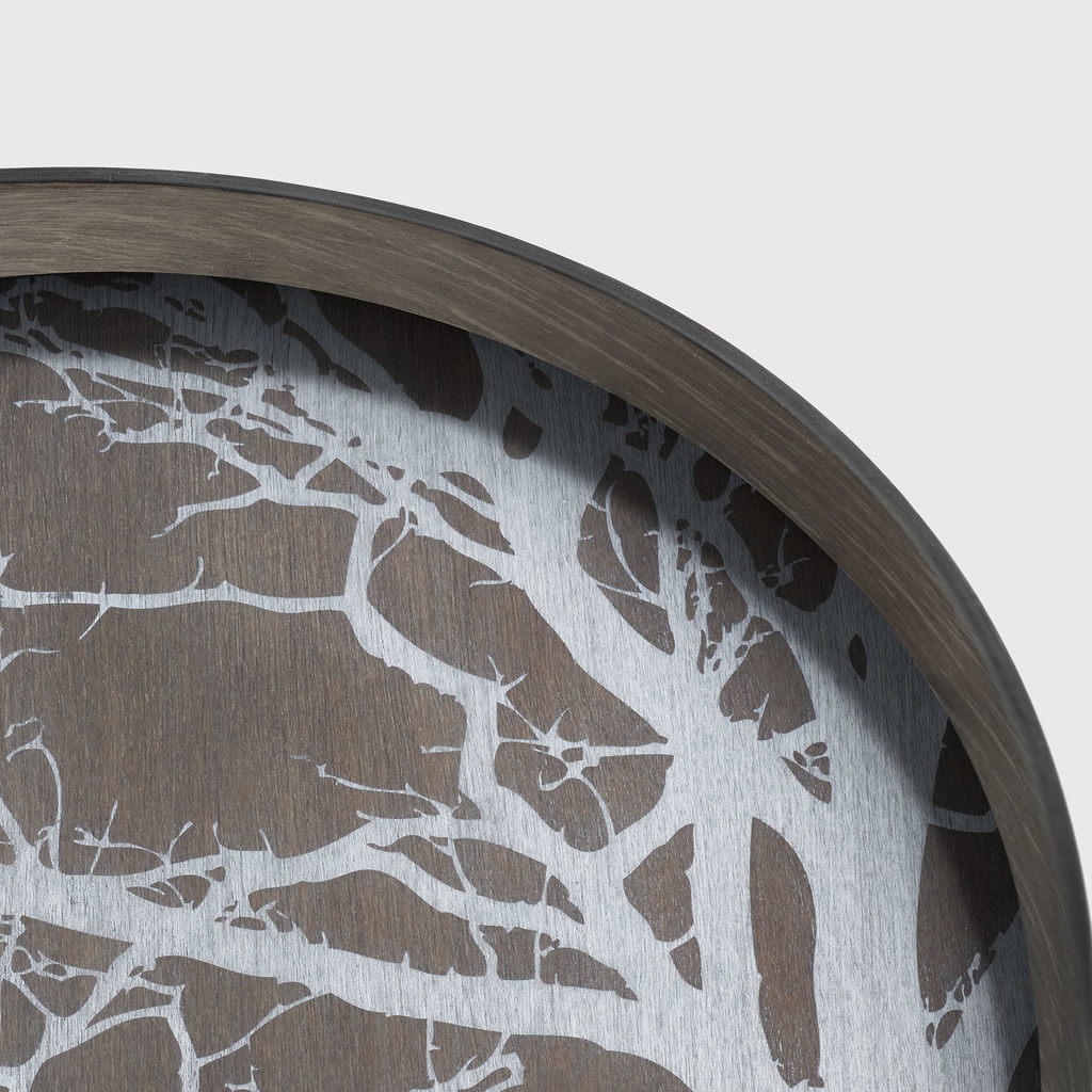 Tree wooden tray TEMPLATE