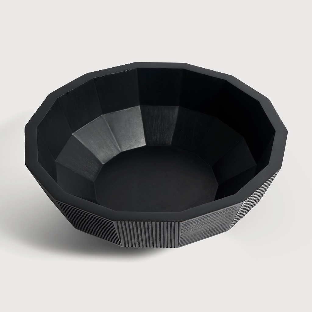 Striped bowl