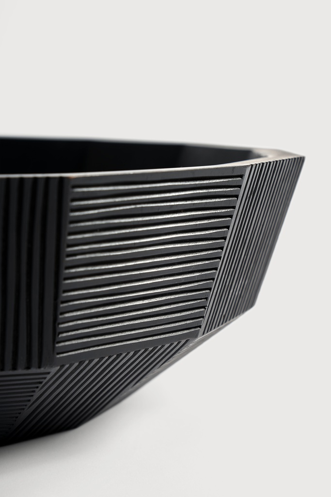 Striped bowl