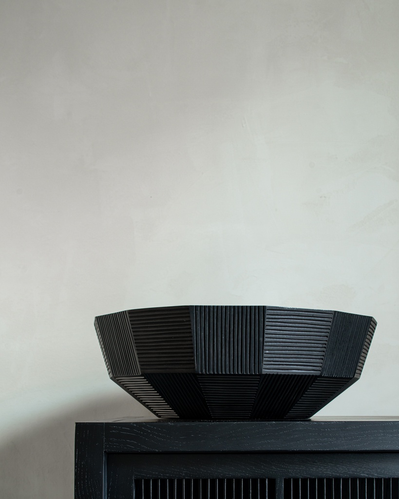 Striped bowl
