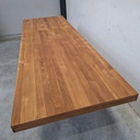 Double extendable dining table