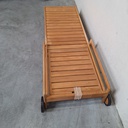 Jack outdoor adjustable lounger frame